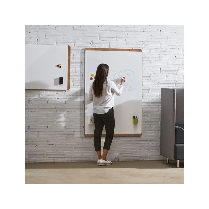 Rocada Pizarra Blanca Lacada Magnética Gama Natural 115x75 cm 3