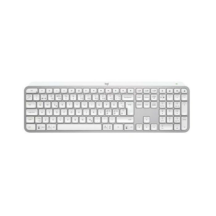 Logitech MX Keys S Teclado Inalámbrico Iluminado Avanzado de alto rendimiento, full-size con teclado numérico, multidispositivo, USB-C 4 Logitech MX Keys S Teclado Inalámbrico Iluminado Avanzado de alto rendimiento, full-size con teclado numérico, multidispositivo, USB-C 4