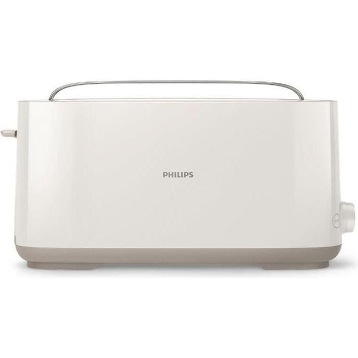 Tostador Philips Daily Collection HD2590/ 1030W/ Blanco Tostador Philips Daily Collection HD2590/ 1030W/ Blanco