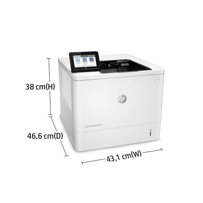HP Impresora laser monocrono laserJet Enterprise M611dn 22 HP Impresora laser monocrono laserJet Enterprise M611dn 22