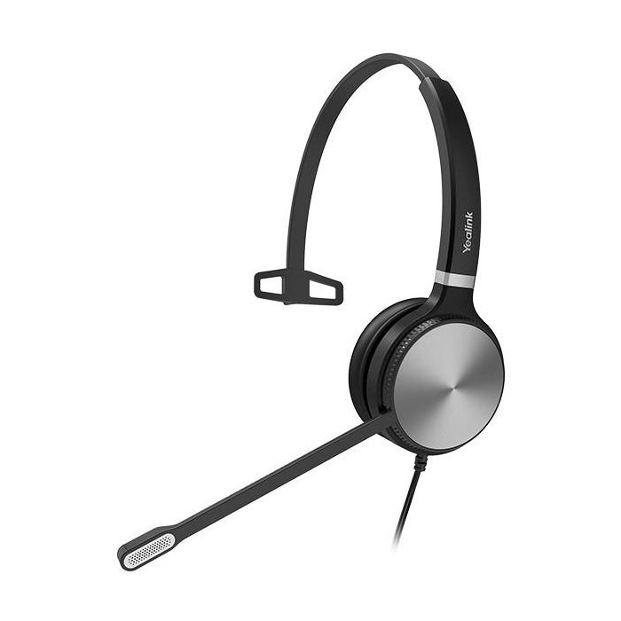 Yealink YHS36 Auriculares Mono con Cable QD a RJ13 para Oficina y Centro de Llamadas, Conexión Plug and Play