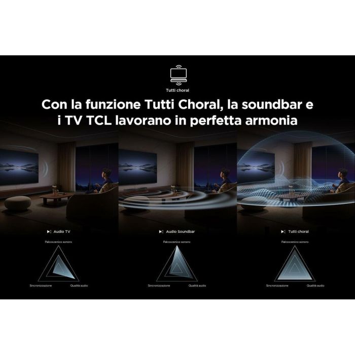 Barra de Sonido TCL Q75HE 30 W 620 W 9 Barra de Sonido TCL Q75HE 30 W 620 W 9