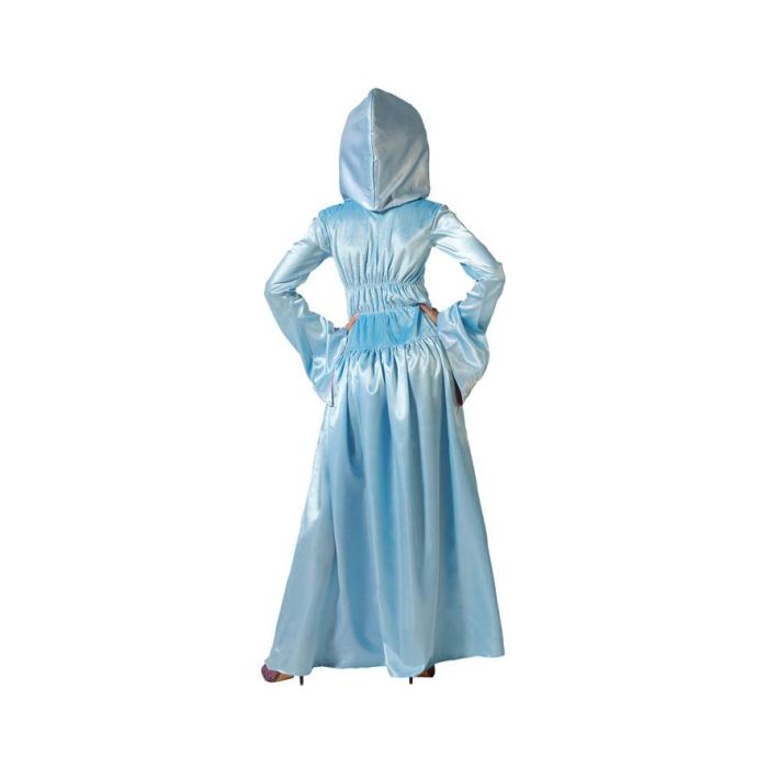 Disfraz Hada Madrina Vestido Azul Largo Mujer Adulto 2 Disfraz Hada Madrina Vestido Azul Largo Mujer Adulto 2