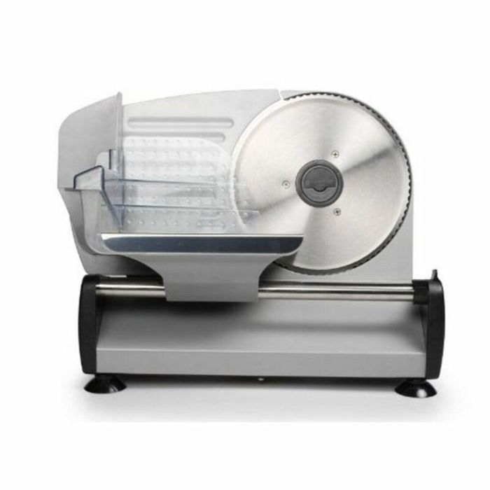 Tristar EM-2099 Cortafiambres Eléctrico 150W para Carne, Queso y Pan con Cuchilla Acero Inoxidable 19cm y Ajuste Grosor 0-15mm 3