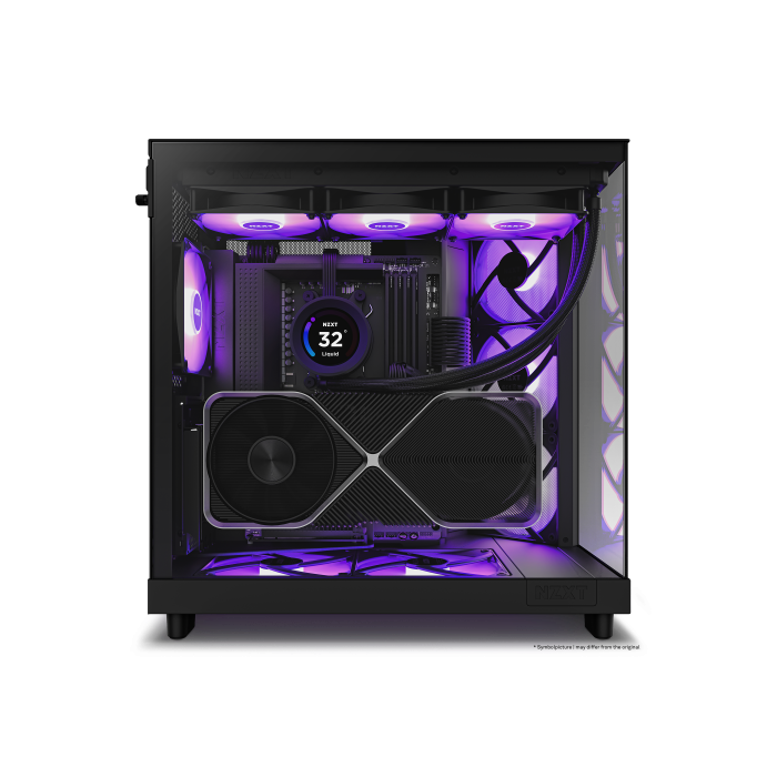 NZXT CC-H61FB-R1 H6 Air Flow Midi Tower PC Negro