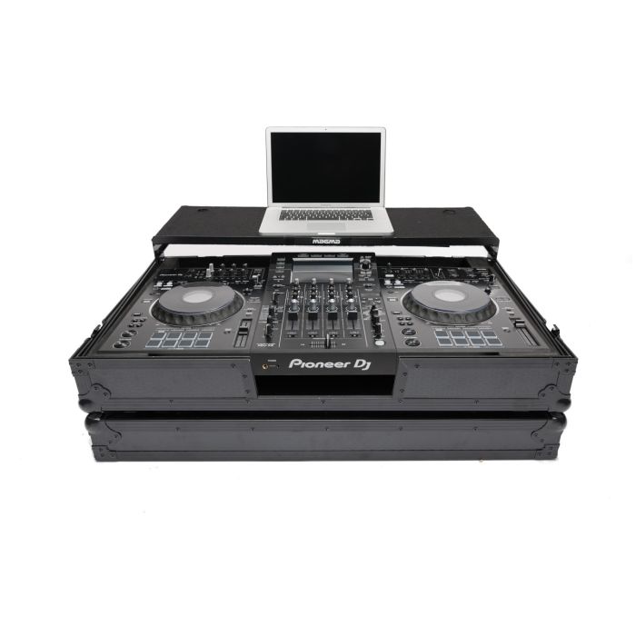 MAGMA Flightcase para Pioneer XDJ-XZ con Plataforma para Portátil Extraíble y Ruedas MAGMA Flightcase para Pioneer XDJ-XZ con Plataforma para Portátil Extraíble y Ruedas