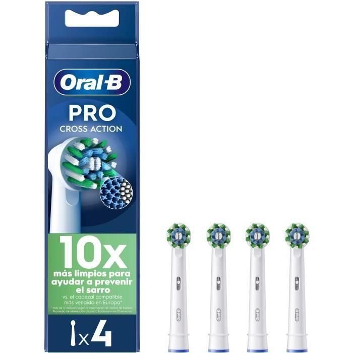 Cepillos - ORAL-B - Pro Cross Action - Para cepillos de dientes - 4 unidades