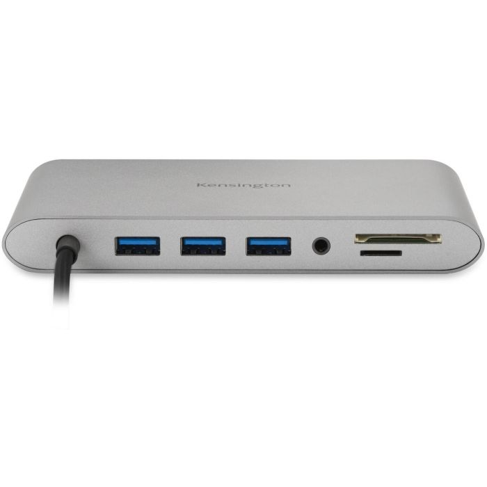Kensington UH1440P Docking Station Mobile USB-C 8 en 1 Doble Vídeo 4K 85W Plata 1 Kensington UH1440P Docking Station Mobile USB-C 8 en 1 Doble Vídeo 4K 85W Plata 1