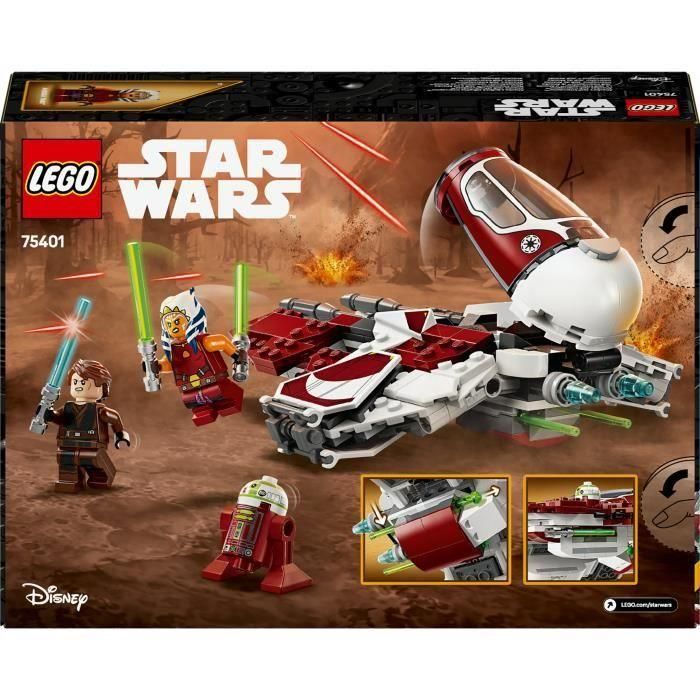 Juego de construccion interceptor jedi de ahsoka lego star wars 5 Juego de construccion interceptor jedi de ahsoka lego star wars 5