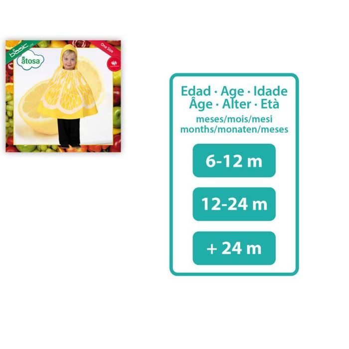 Disfraz Limon Niño Bebé Talla Única 1 Disfraz Limon Niño Bebé Talla Única 1