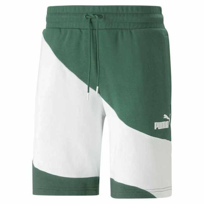Pantalones Cortos Deportivos para Hombre Puma Power Cat Verde 0 Pantalones Cortos Deportivos para Hombre Puma Power Cat Verde 0