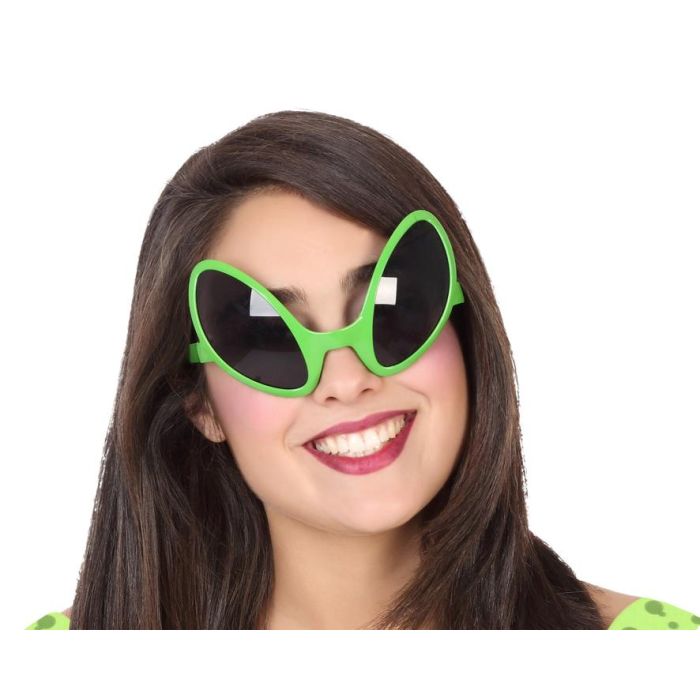 Gafas Alien Verde Unisex Adulto