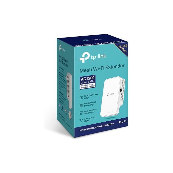 TP-Link RE335 Repetidor de Red 1167 Mbit/s WLAN Ethernet Blanco