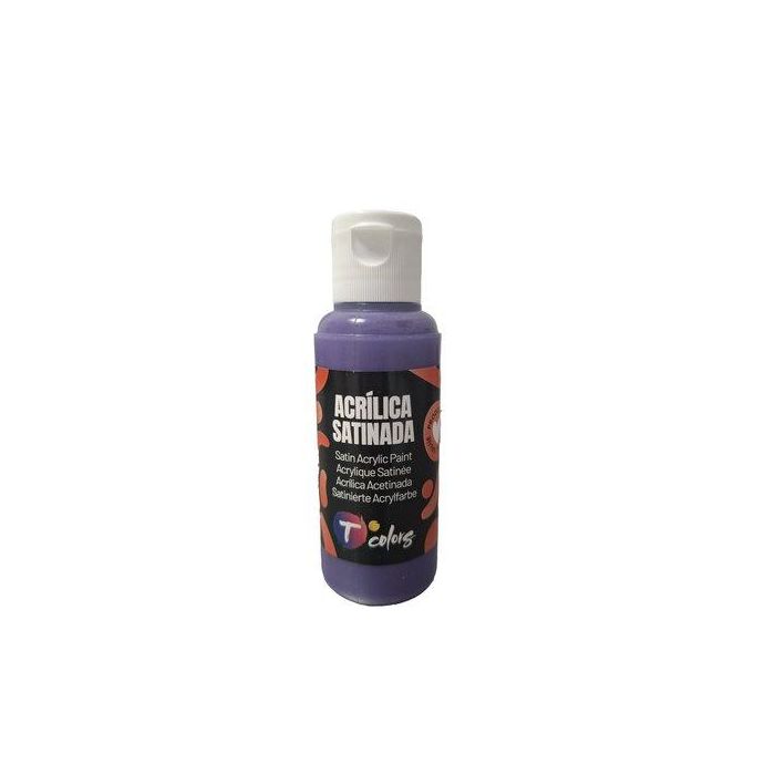 Pintura Acrilica Tcolors 80 Ml (Botella) Violeta