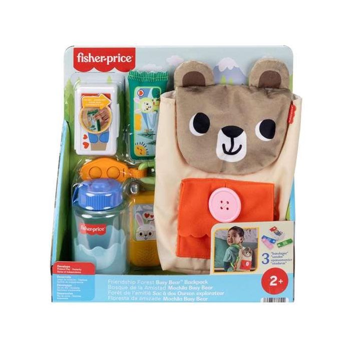 Mochila bosque de la amistad busy bea fisher-price 28x8x29 cm 0 Mochila bosque de la amistad busy bea fisher-price 28x8x29 cm 0