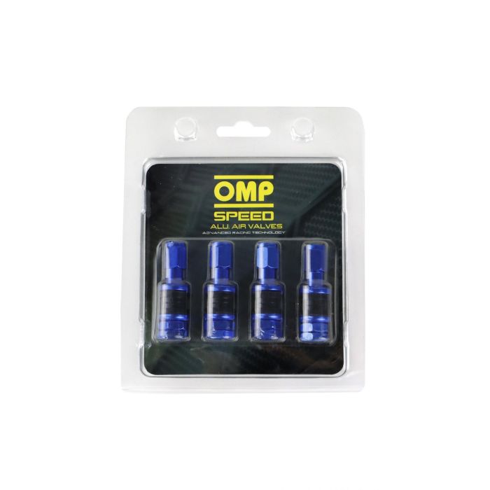 Válvula OMP Azul Aluminio 4 uds 1 Válvula OMP Azul Aluminio 4 uds 1
