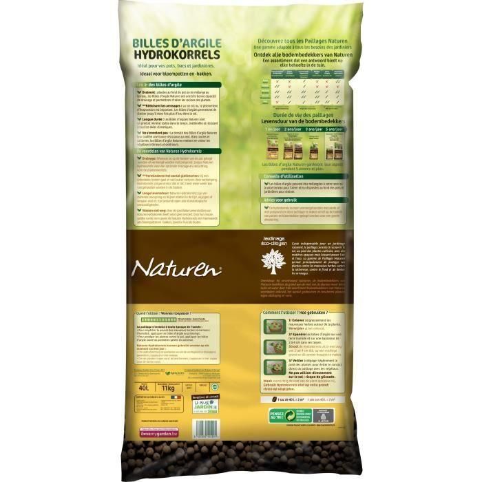 Bolas de arcilla NATUREN - 40L 1 Bolas de arcilla NATUREN - 40L 1