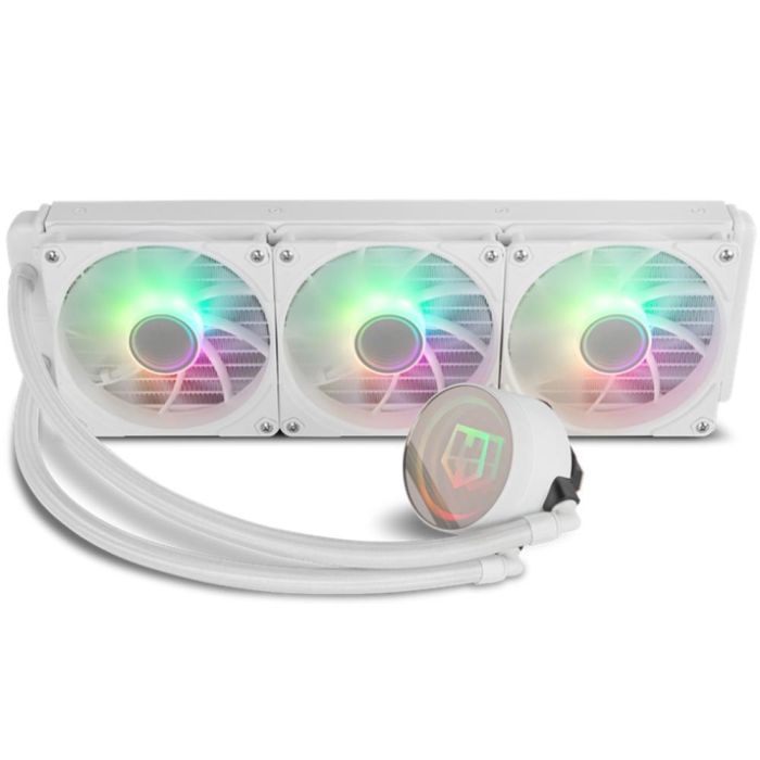 NOX Hummer M-360 ARGB Procesador Sistema de refrigeración líquida todo en uno 12 cm Blanco 1 pieza(s) 1 NOX Hummer M-360 ARGB Procesador Sistema de refrigeración líquida todo en uno 12 cm Blanco 1 pieza(s) 1