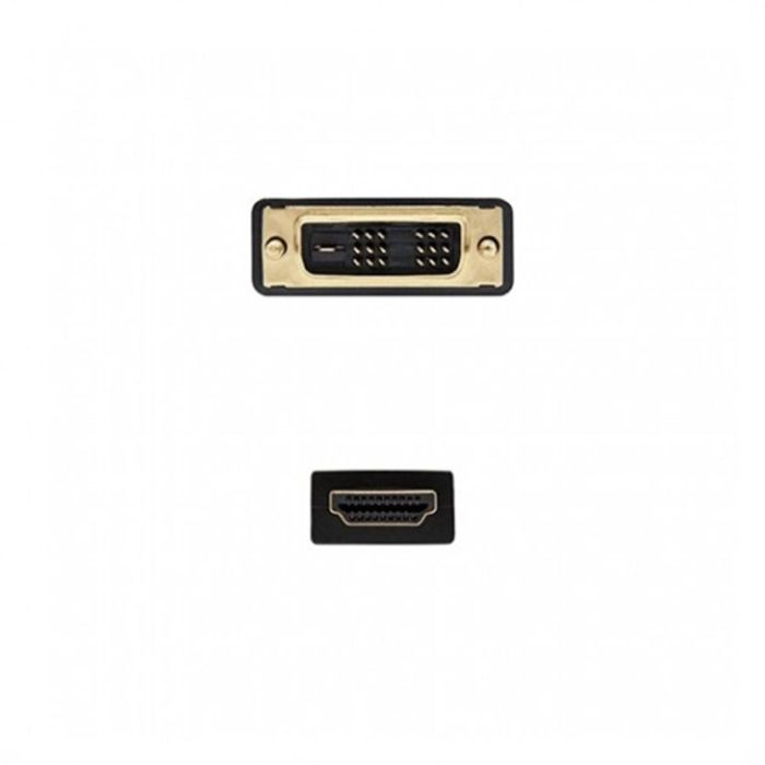 Cable HDMI a DVI NANOCABLE 10.15.0502 1,8 m Negro 1,8 m 2