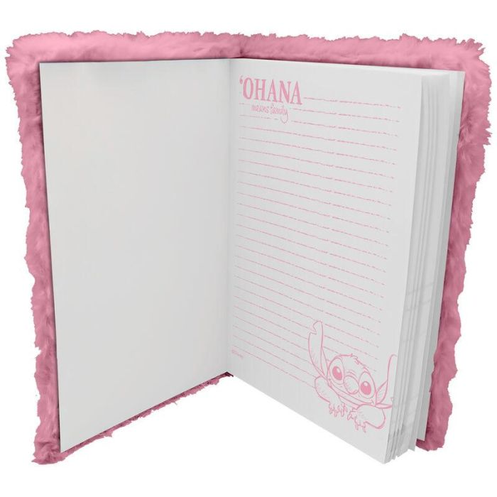 Cuaderno peluche Stitch Disney 1