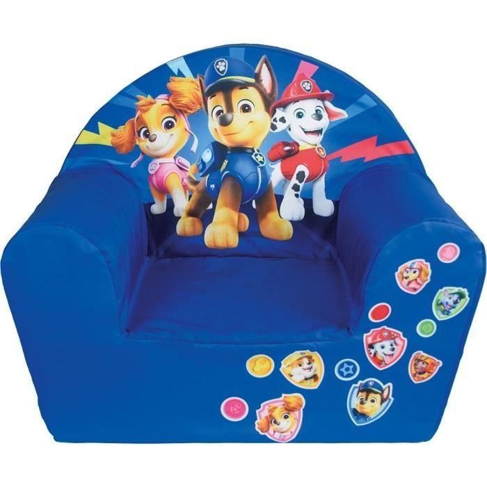 Fun House FUN3700057136666 Sillón infantil Patrulla Canina La Casa de la Diversión Fabricado en Francia 52x33x42 cm 1 Fun House FUN3700057136666 Sillón infantil Patrulla Canina La Casa de la Diversión Fabricado en Francia 52x33x42 cm 1