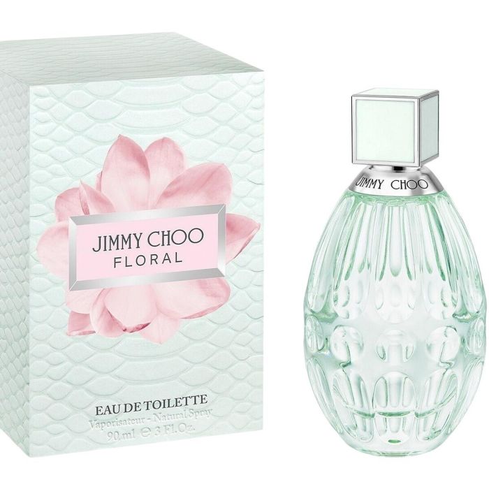 Jimmy Choo Floral Eau de Toilette para Mujer 90 ml Vaporizador | Fragancia Elegante y Sofisticada
