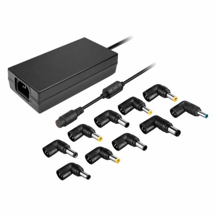 Leotec LENCSHOME120 Cargador Universal 120W para Portátiles y Dispositivos Móviles con 10 Puntas Negro Leotec LENCSHOME120 Cargador Universal 120W para Portátiles y Dispositivos Móviles con 10 Puntas Negro