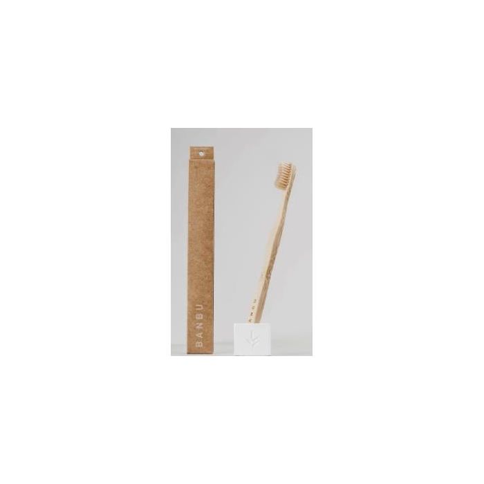 Banbu Cepillo Dental Adulto Medio Blanco. Banbu Cepillo Dental Adulto Medio Blanco.