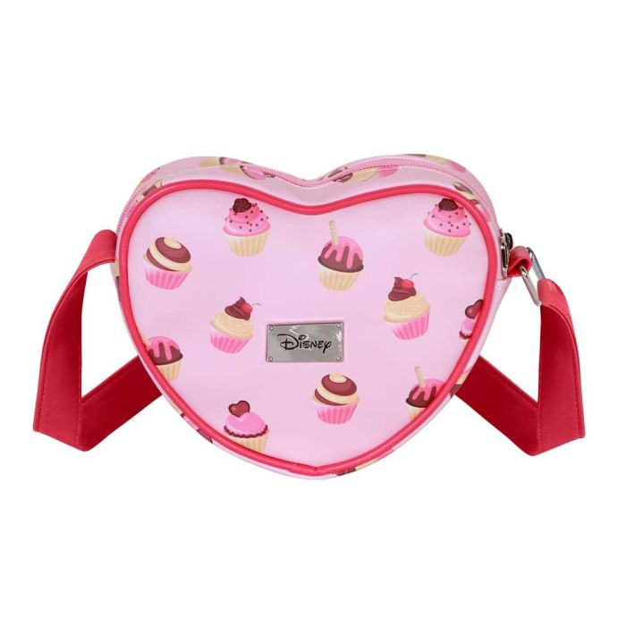 Bolso Corazón Casual Muffin Disney Minnie Mouse Rosa 2