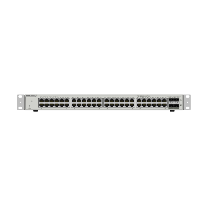 Ruijie Networks RG-NBS3200-48GT4XS Switch Gestionado L2 Gigabit Ethernet 48 Puertos 176 Gbit/s Gris Ruijie Networks RG-NBS3200-48GT4XS Switch Gestionado L2 Gigabit Ethernet 48 Puertos 176 Gbit/s Gris