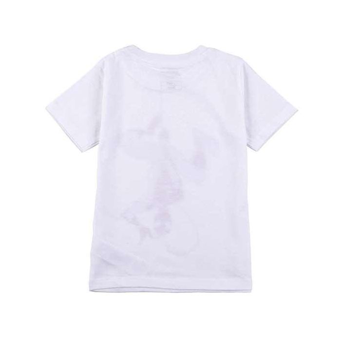 Camiseta de Manga Corta Infantil Spider-Man Blanco 2 Años 1