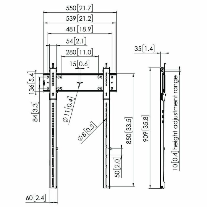 Soporte TV Vogel's 7368150 43" 100" 100 kg 1