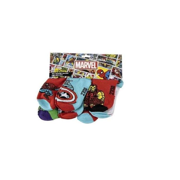 Cerdá Pack Calcetines Tobillero Marvel T.27/30 - Modelos Surtidos 0 Cerdá Pack Calcetines Tobillero Marvel T.27/30 - Modelos Surtidos 0