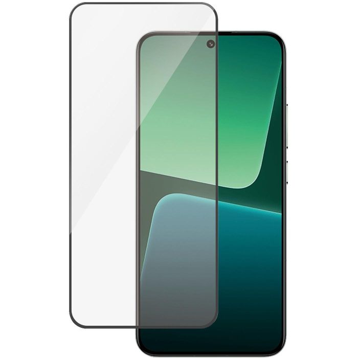 PanzerGlass Protector de Pantalla Ultra-Wide Fit para Xiaomi 14 | 13, Vidrio Templado Anti-rayones y Golpes, Antibacteriano Transparente