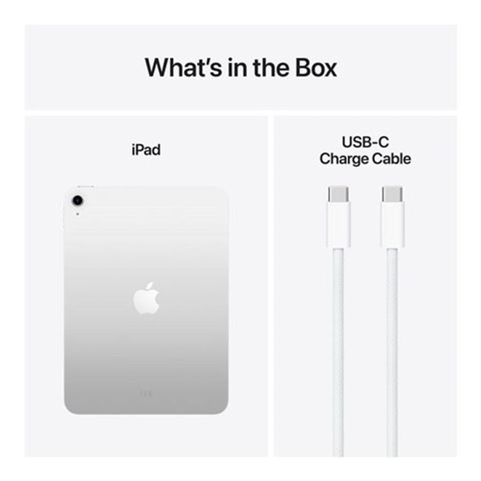 Apple iPad A16 256GB Wi-Fi Plata - Tableta con Chip Bionic Pantalla Liquid Retina 11" compatible con Apple Pencil 2 Apple iPad A16 256GB Wi-Fi Plata - Tableta con Chip Bionic Pantalla Liquid Retina 11" compatible con Apple Pencil 2