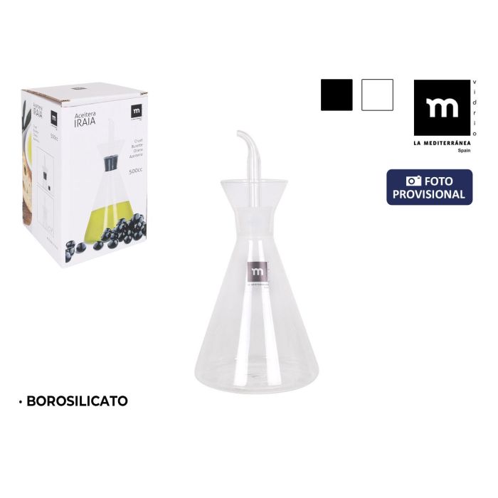 Aceitera Boros con Dosificador 500 cc Iraia - Inde (6 Unidades) Aceitera Boros con Dosificador 500 cc Iraia - Inde (6 Unidades)