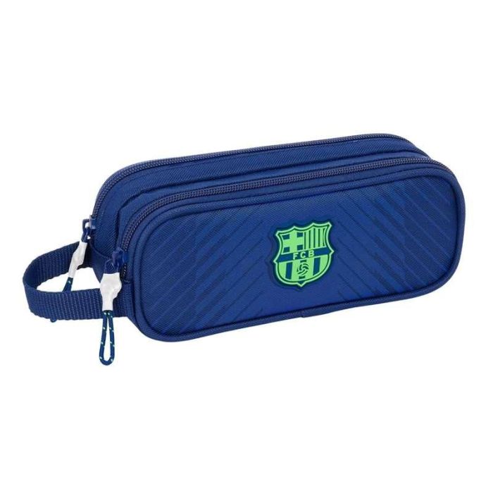 Bolso Escolar Portatodo Safta Doble F.C. Barcelona Navy Blue 80x210x60 mm Bolso Escolar Portatodo Safta Doble F.C. Barcelona Navy Blue 80x210x60 mm
