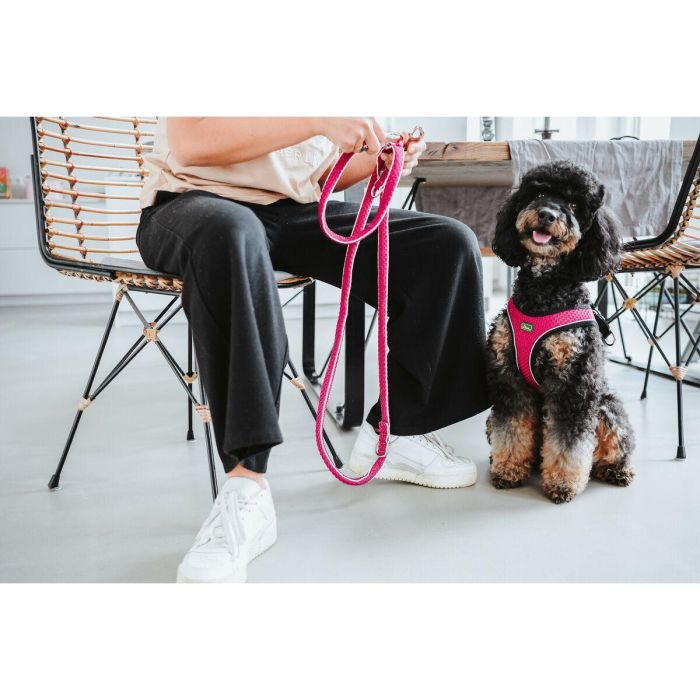 Hunter Arnés Hilo Comfort M-L Fucsia Cuello 58-63cm Vientre 65-70cm. Malla 3D, Transpirable, Ligero y Reflectante 3M 3 Hunter Arnés Hilo Comfort M-L Fucsia Cuello 58-63cm Vientre 65-70cm. Malla 3D, Transpirable, Ligero y Reflectante 3M 3