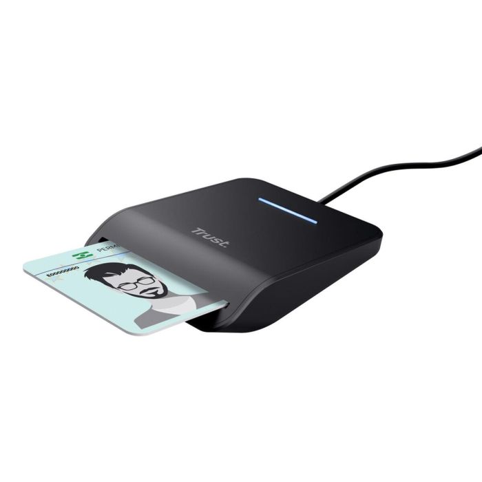 Trust 26061 Lector Tarjetas Inteligentes USB-C DNIe Negro 8 Trust 26061 Lector Tarjetas Inteligentes USB-C DNIe Negro 8