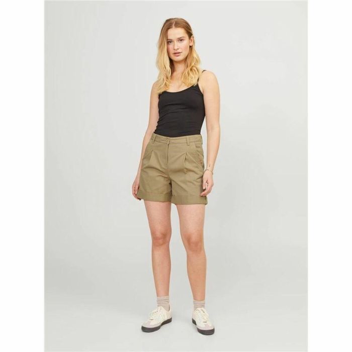 Pantalón corto Jack & Jones Jxmaddy Rlx Beige 4