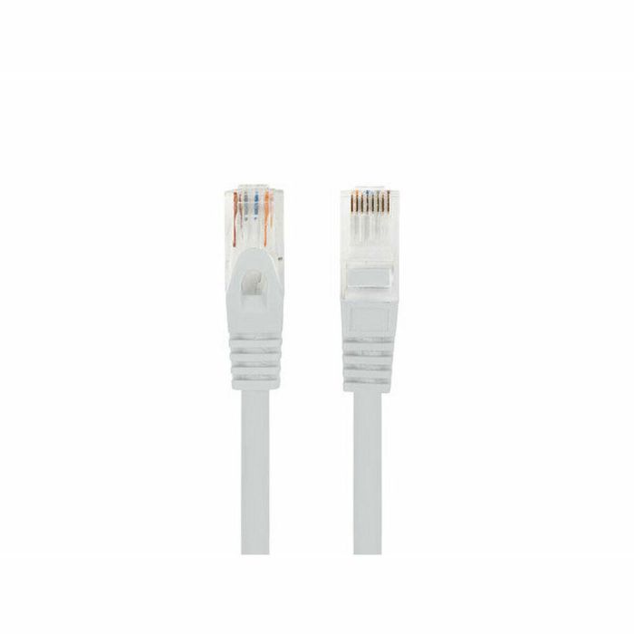 Lanberg PCU6-10CU-0500-S Latiguillo Cable de Red UTP Cat6 RJ45 Macho/Macho 5m Gris 1.25 Gbps LSZH