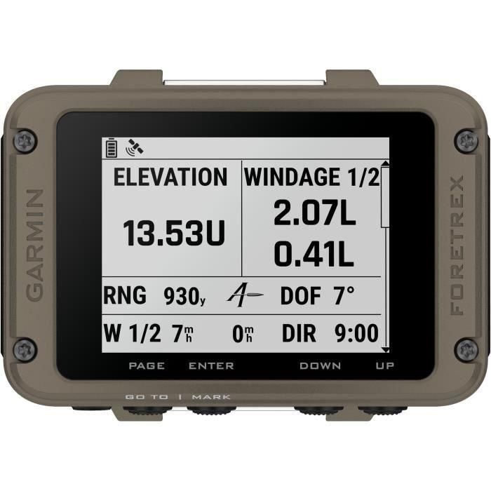 GPS de navegación de muñeca - Garmin - Foretrex 901 - Edición Ballística 1