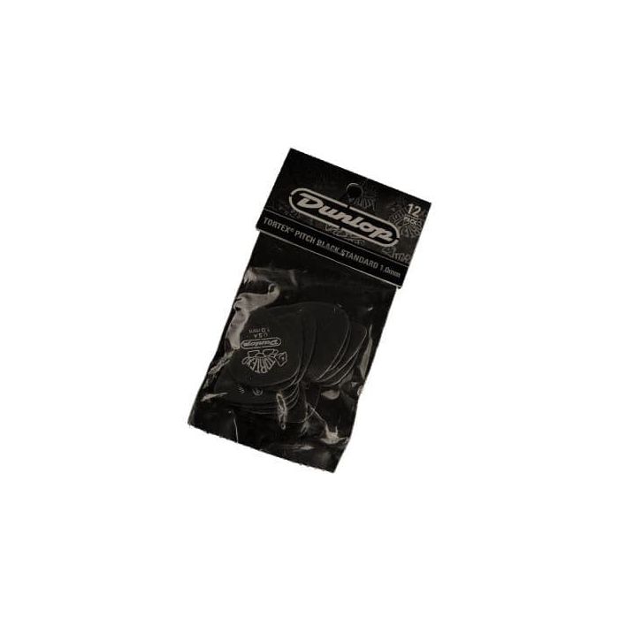 Pack De 12 Unidades Tortex / Std Pitch Black - 1,00Mm