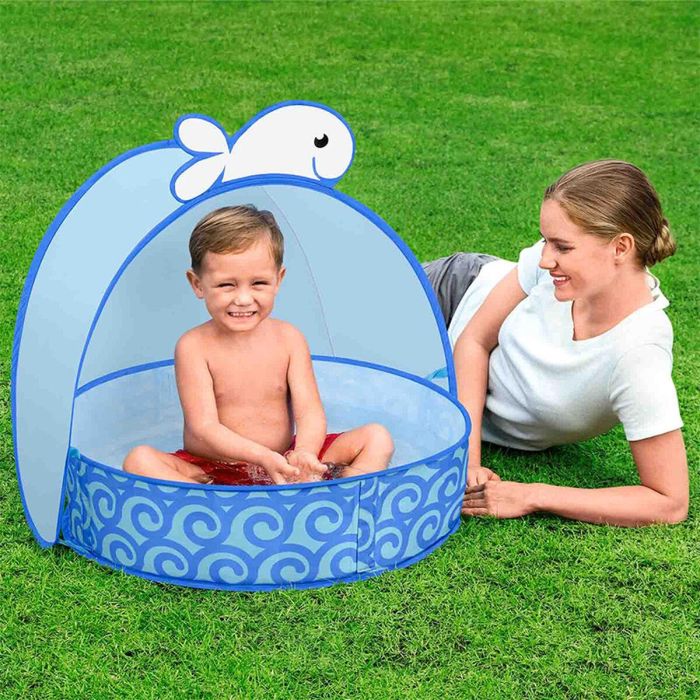 Bestway Piscina Infantil Automontable Ballena 78x68x60 cm +2 Años Jardin 52577 9