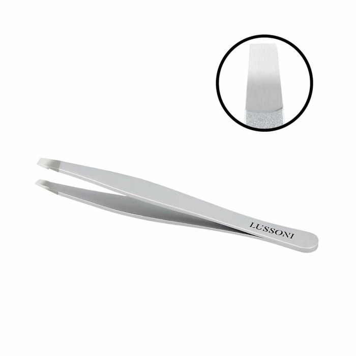 Lussoni Pinzas de Depilar Rectas de Acero Inoxidable para Cejas | Punta Alineada Precisa | Elimina Pelos Suavemente 9,4 cm 1 Unidad 2 Lussoni Pinzas de Depilar Rectas de Acero Inoxidable para Cejas | Punta Alineada Precisa | Elimina Pelos Suavemente 9,4 cm 1 Unidad 2