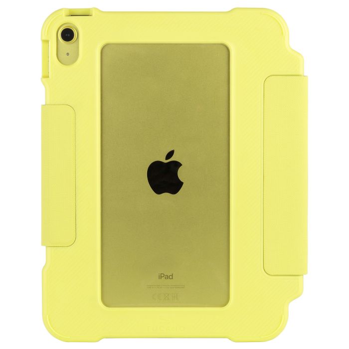 TUCANO IPD1022AL-Y Alunno Folio para Apple iPad 10.9'' (10th gen 2022), con Modo Espera y Portabolígrafo, Cierre Magnético, Amarillo