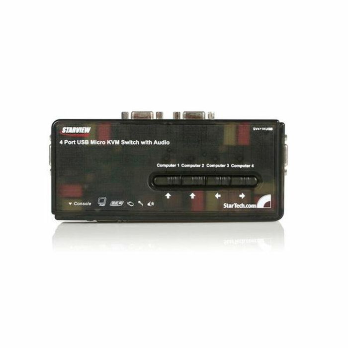 Switch KVM Startech SV411KUSB 1,2 m Switch KVM Startech SV411KUSB 1,2 m