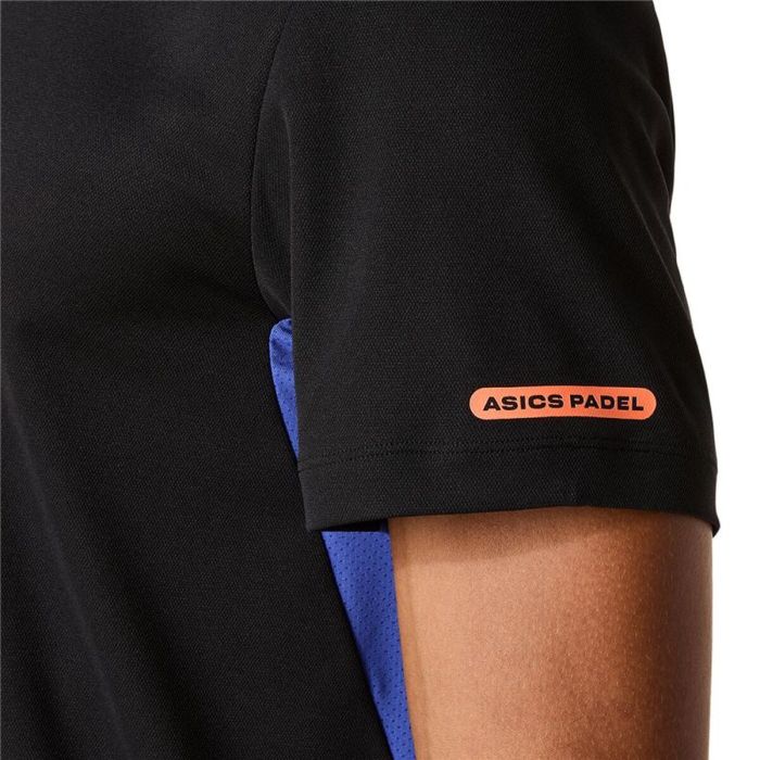 Camiseta de Manga Corta Hombre Asics ASICS Padel Court Ss Top Negro (S) 2