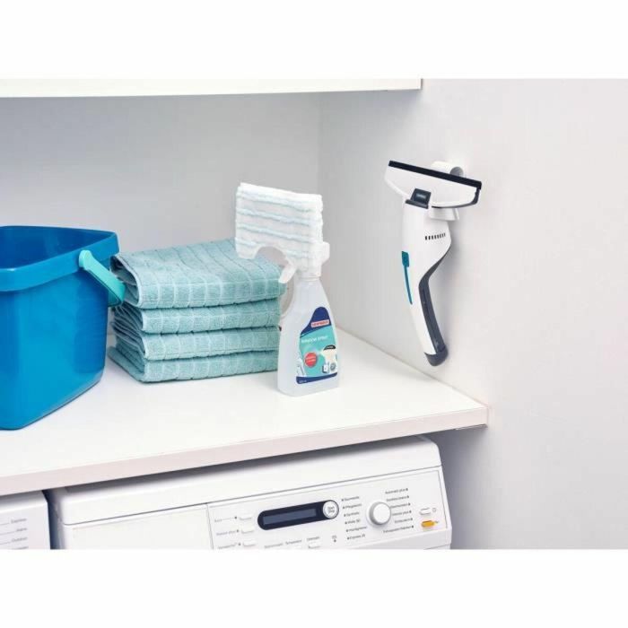 Leifheit 51035 Aspirador Ventanas y Baño Nemo - Limpiacristales Inalámbrico, Depósito 60ml, 45min Autonomía, IPX7, Sin Rayas 1