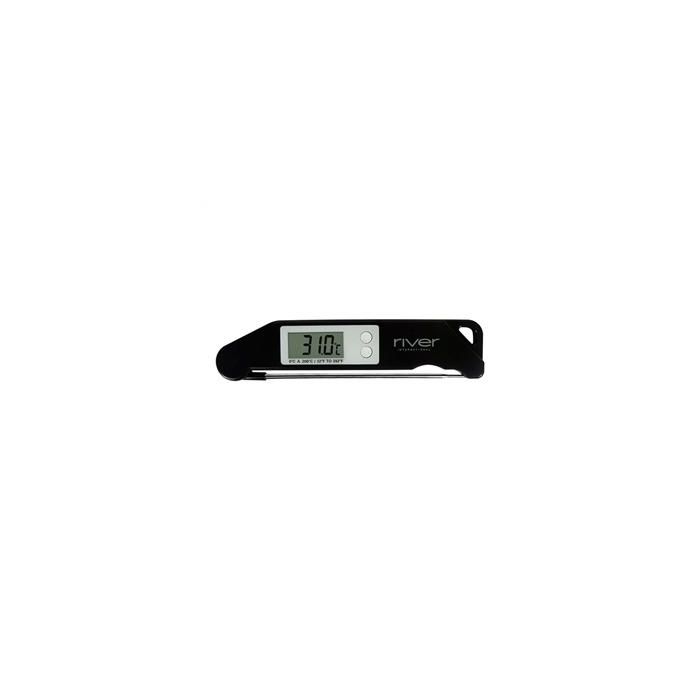River ACK-001 Termómetro de Cocina para Alimentos Negro con Pantalla LCD y Sensor Plegable River ACK-001 Termómetro de Cocina para Alimentos Negro con Pantalla LCD y Sensor Plegable
